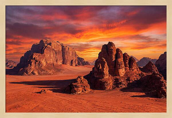 Wadi Rum Sunset Splendor
