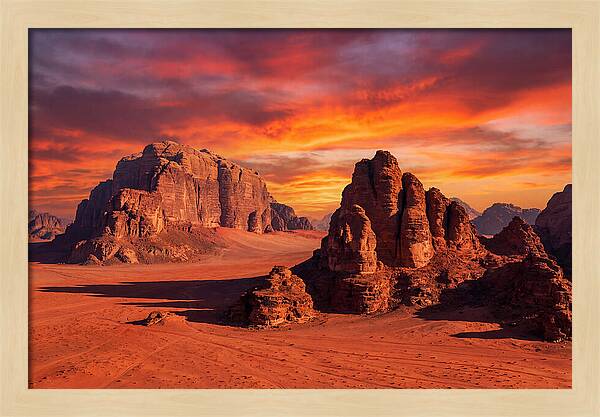 Wadi Rum Sunset Splendor