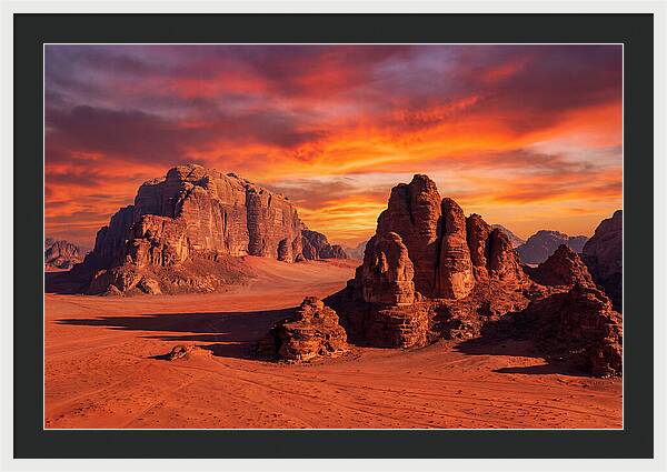 Wadi Rum Sunset Splendor