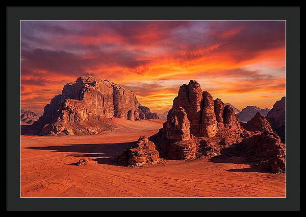 Wadi Rum Sunset Splendor