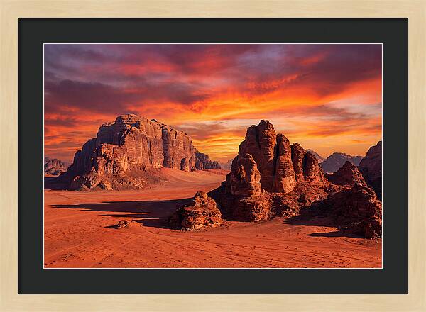 Wadi Rum Sunset Splendor