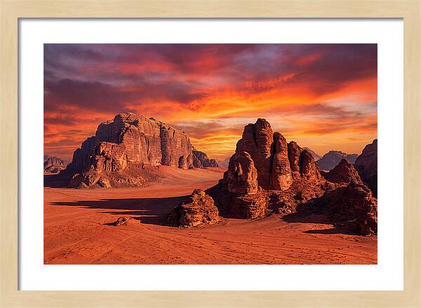 Wadi Rum Sunset Splendor