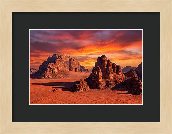 Wadi Rum Sunset Splendor