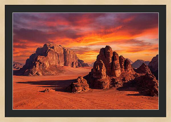 Wadi Rum Sunset Splendor
