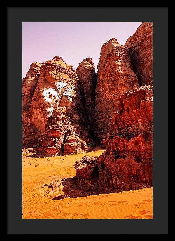 Wadi Rums Majestic Landscape