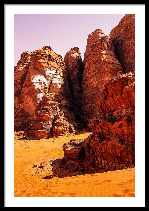 Wadi Rums Majestic Landscape