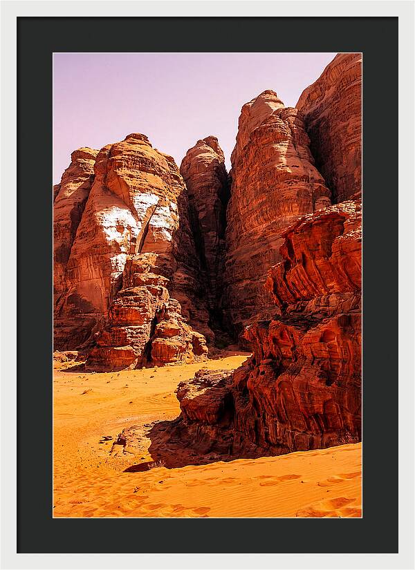 Wadi Rums Majestic Landscape