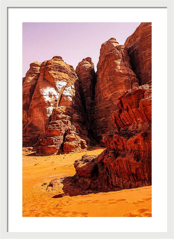 Wadi Rums Majestic Landscape