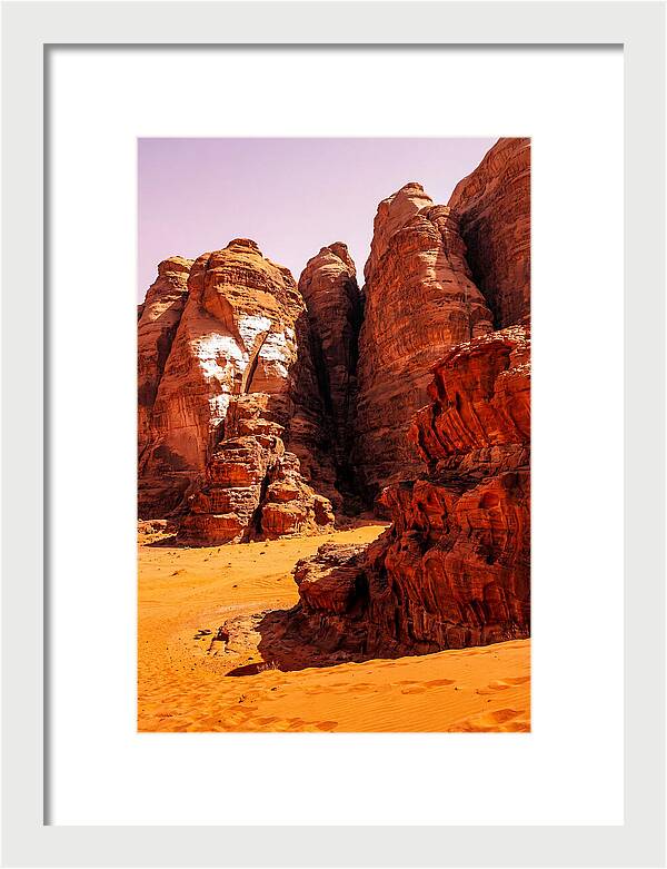 Wadi Rums Majestic Landscape
