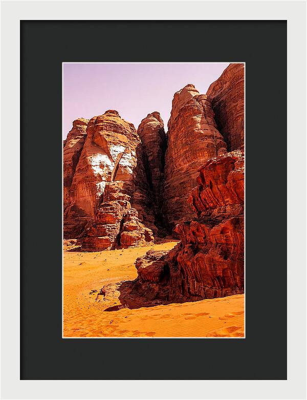 Wadi Rums Majestic Landscape