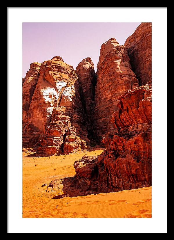 Wadi Rums Majestic Landscape