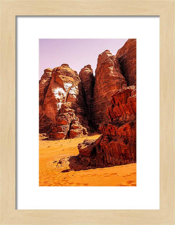 Wadi Rums Majestic Landscape