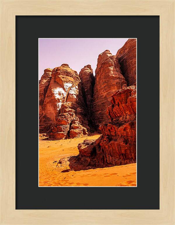 Wadi Rums Majestic Landscape