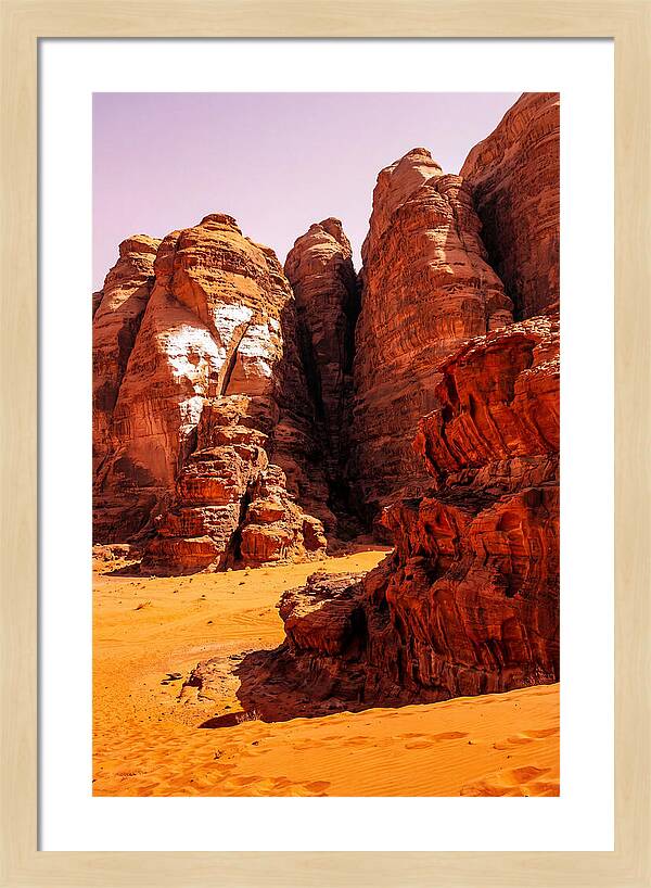 Wadi Rums Majestic Landscape