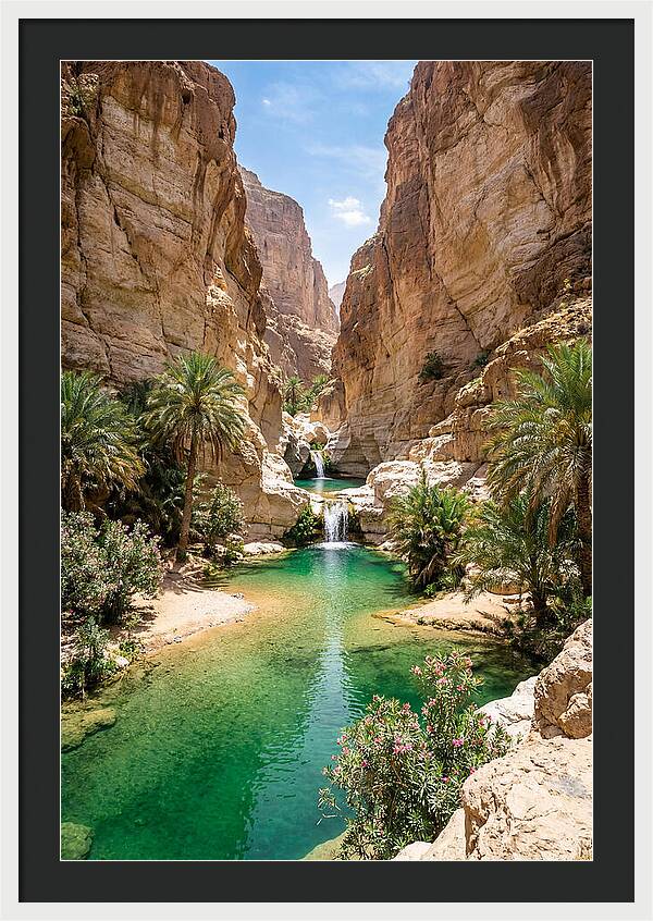 Wadi Shab Oasis Serenity