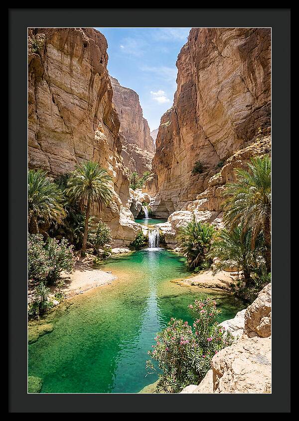 Wadi Shab Oasis Serenity