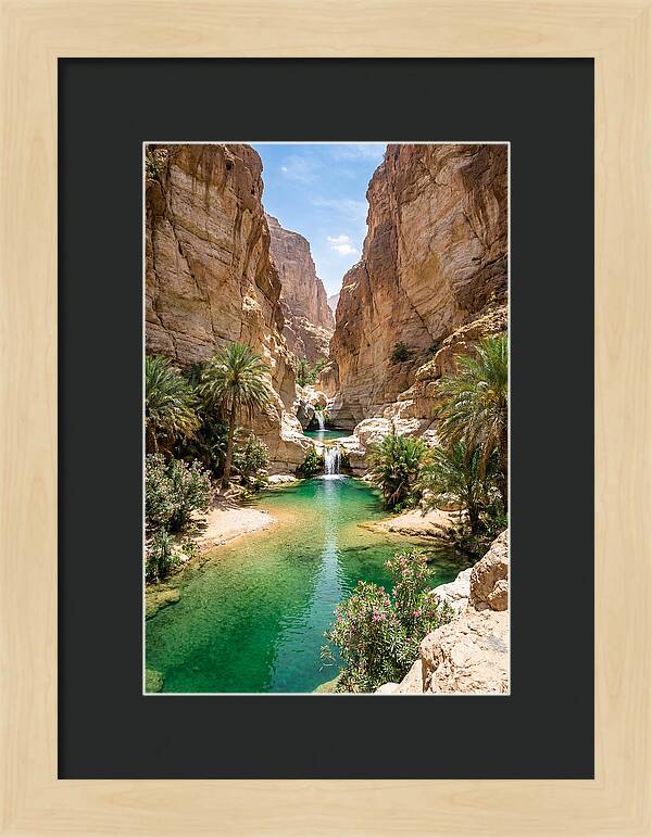 Wadi Shab Oasis Serenity