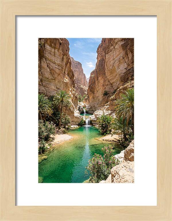 Wadi Shab Oasis Serenity