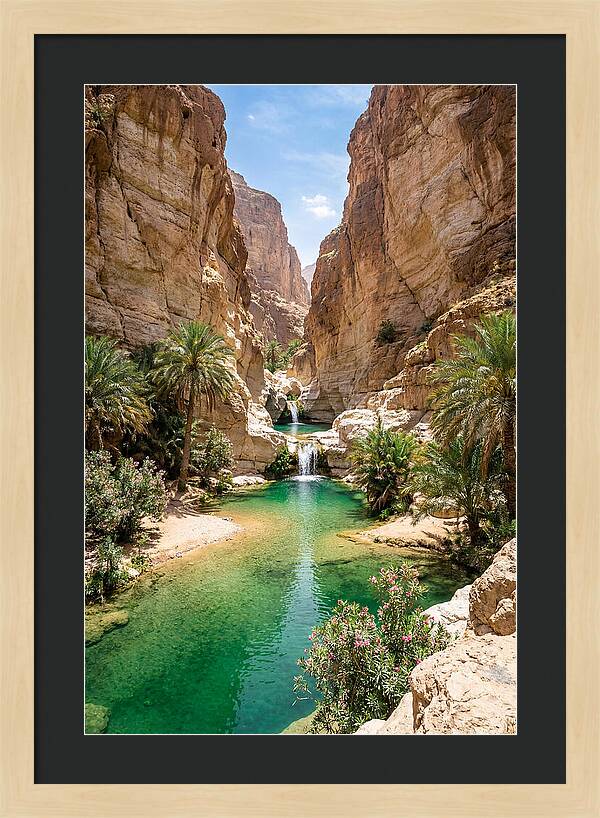 Wadi Shab Oasis Serenity