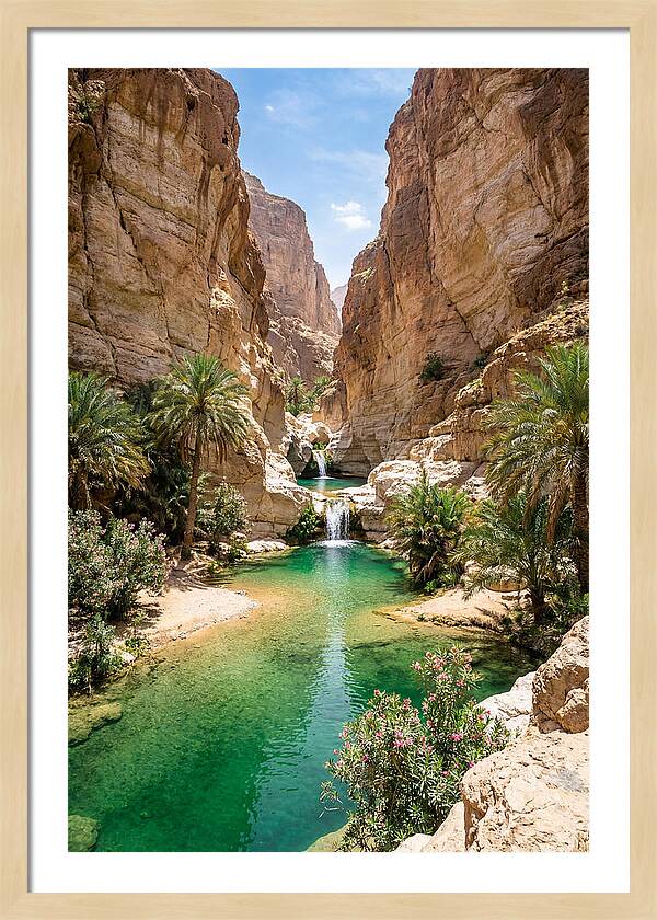 Wadi Shab Oasis Serenity