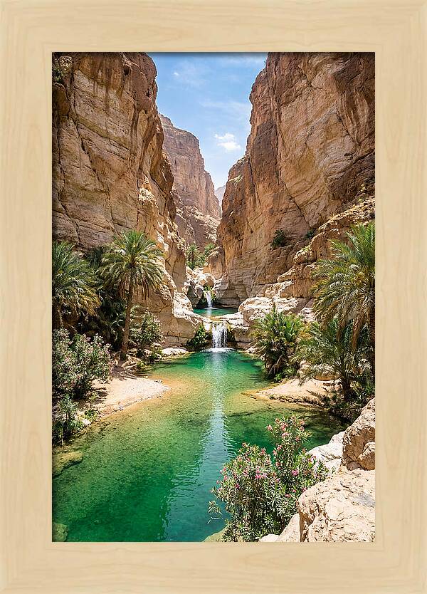 Wadi Shab Oasis Serenity