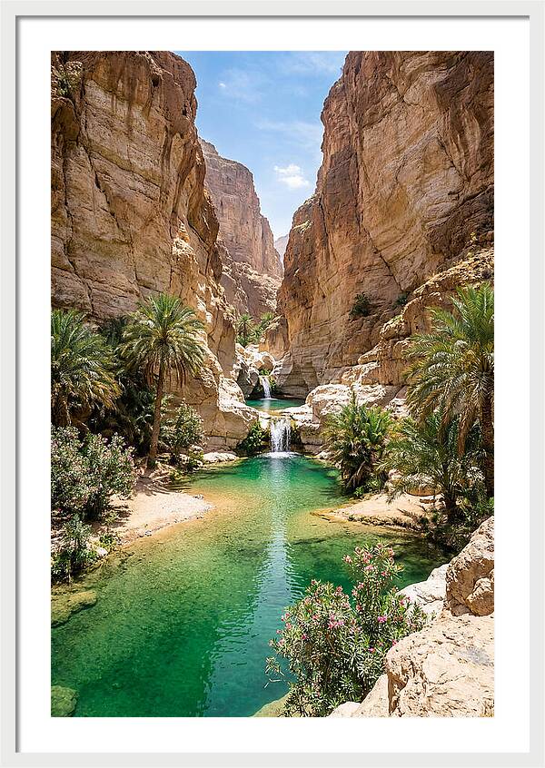 Wadi Shab Oasis Serenity
