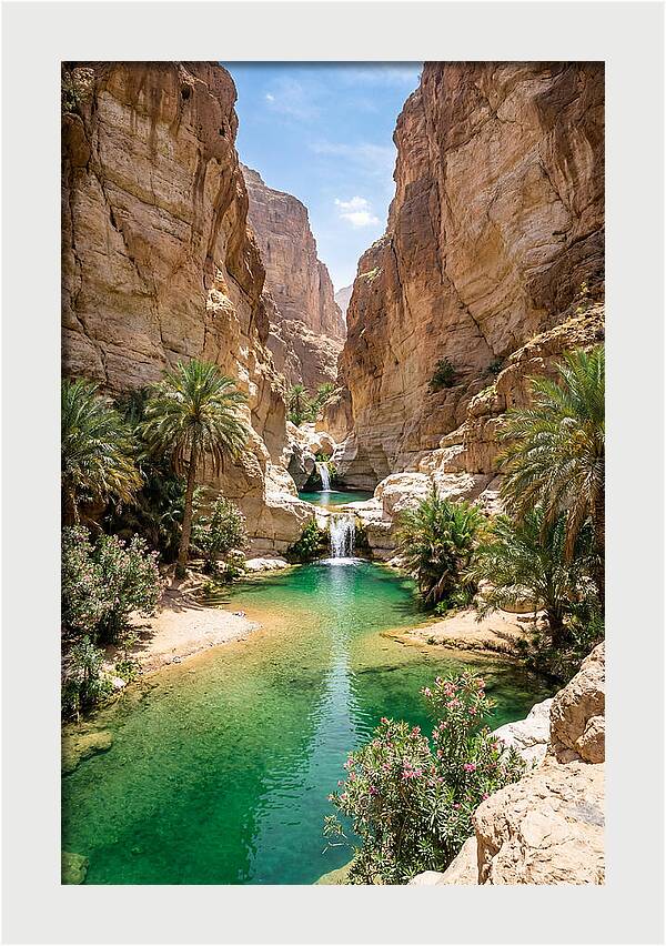Wadi Shab Oasis Serenity