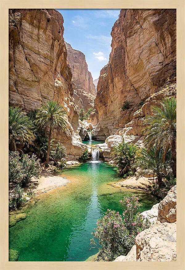 Wadi Shab Oasis Serenity