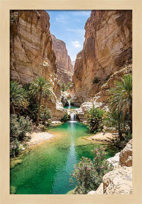 Wadi Shab Oasis Serenity
