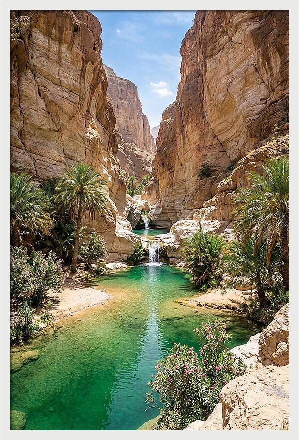 Wadi Shab Oasis Serenity