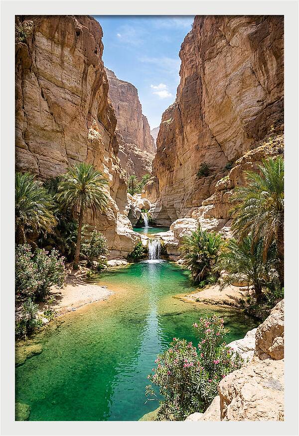 Wadi Shab Oasis Serenity