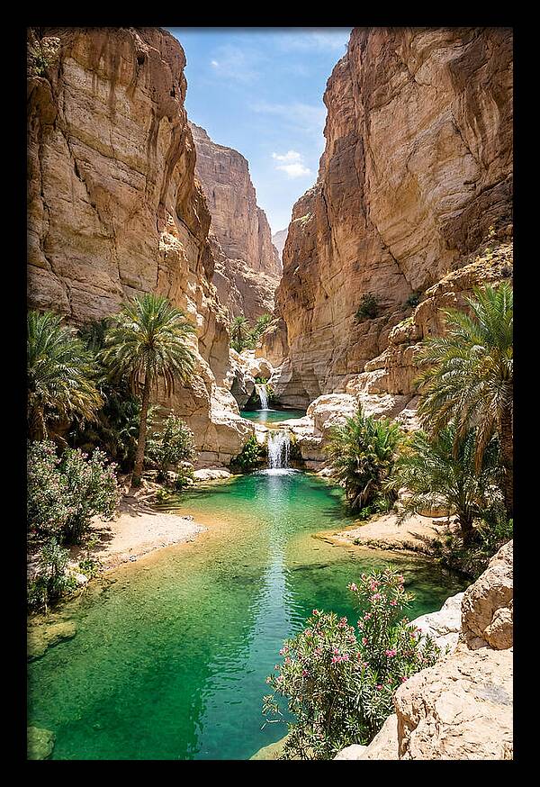 Wadi Shab Oasis Serenity