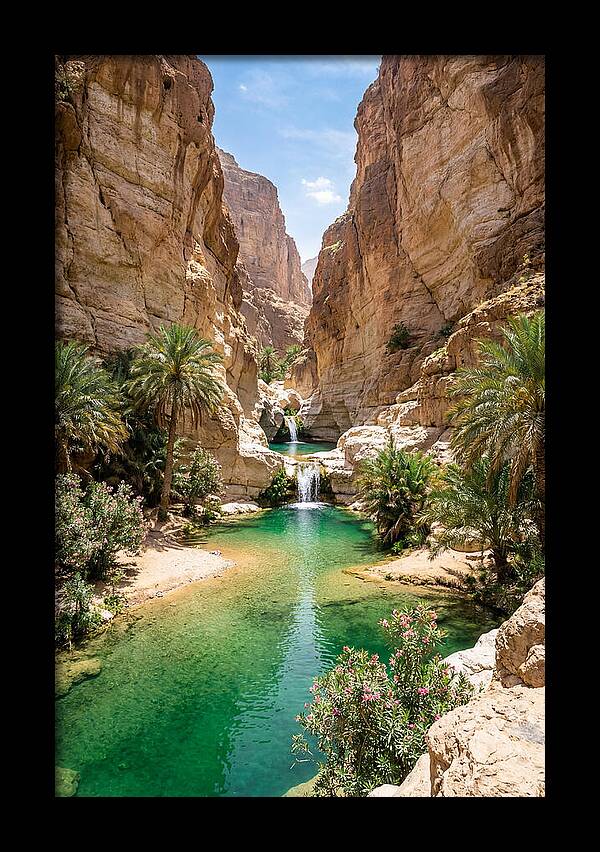 Wadi Shab Oasis Serenity