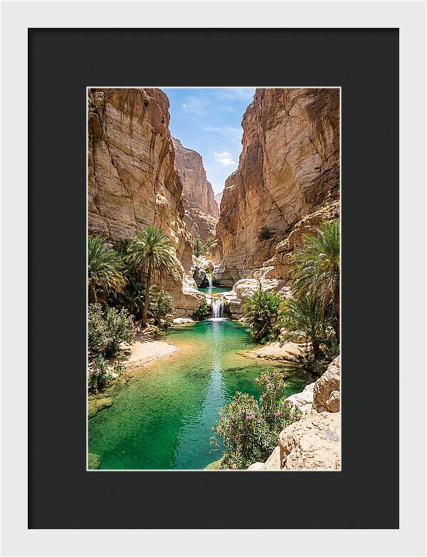 Wadi Shab Oasis Serenity