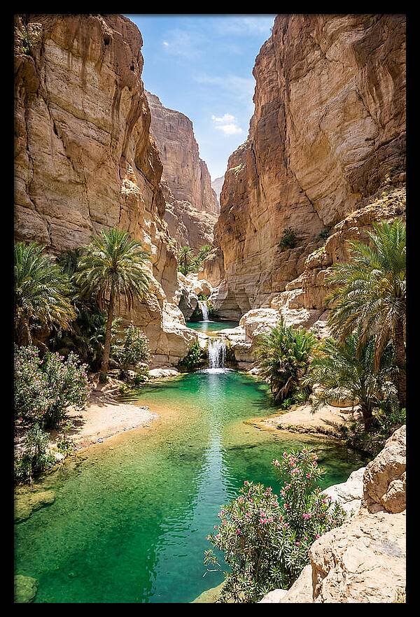Wadi Shab Oasis Serenity