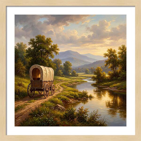Wagon By The Serene River