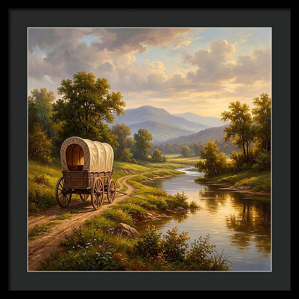 Wagon By The Serene River