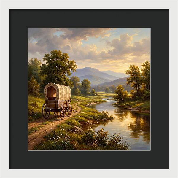 Wagon By The Serene River
