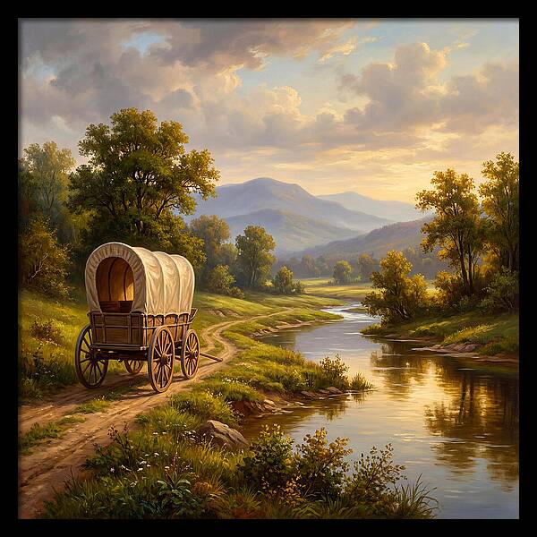 Wagon By The Serene River