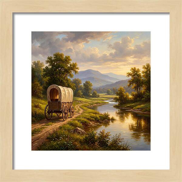 Wagon By The Serene River