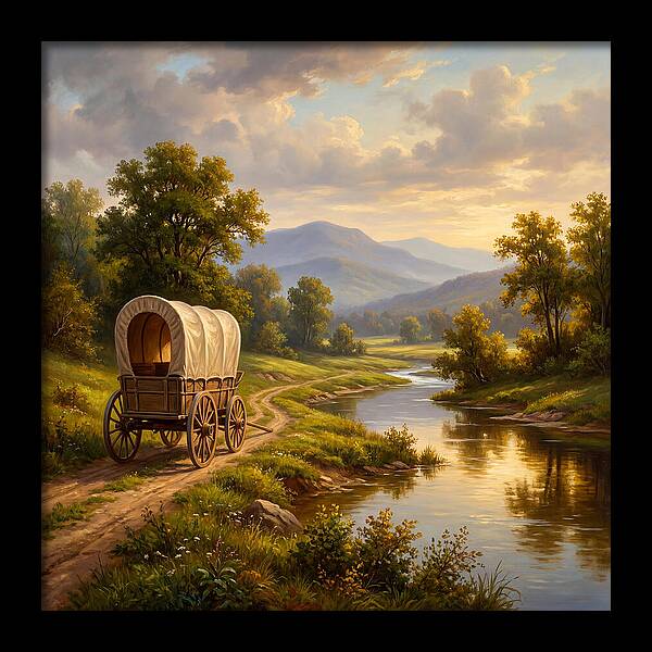 Wagon By The Serene River