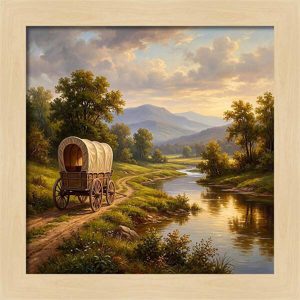 Wagon By The Serene River