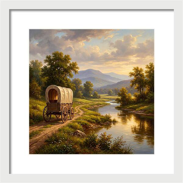 Wagon By The Serene River