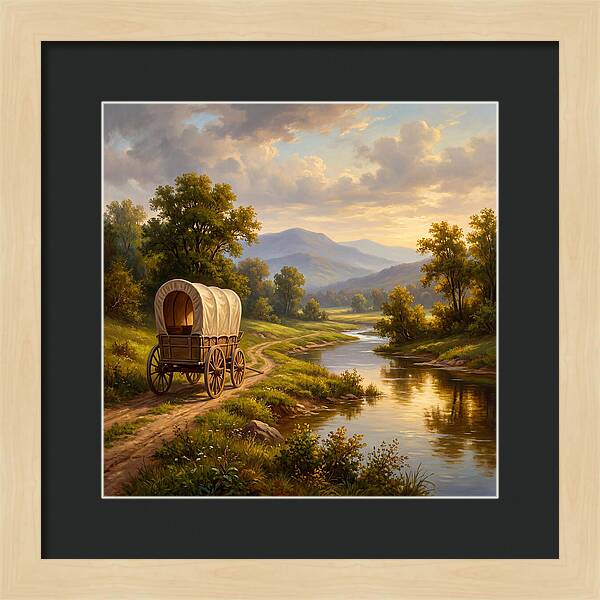 Wagon By The Serene River