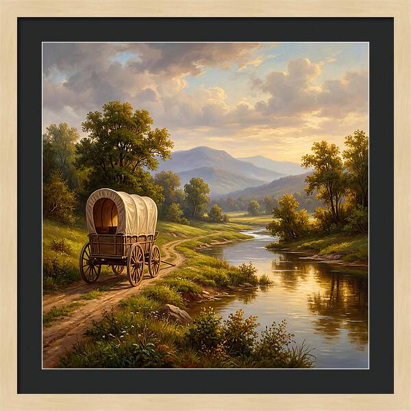Wagon By The Serene River