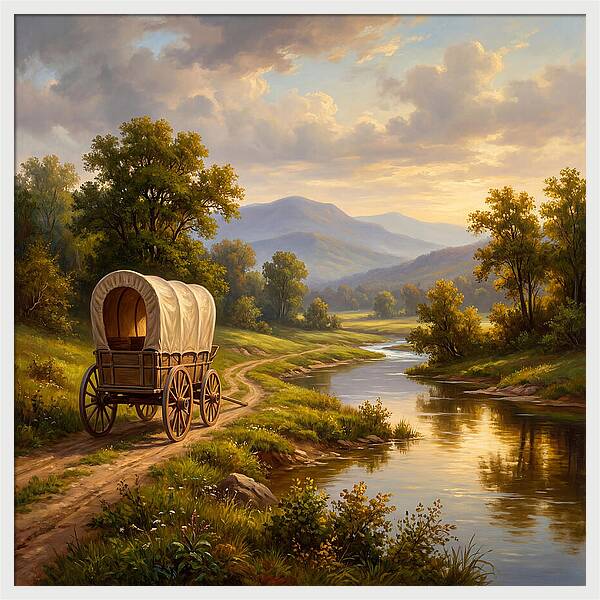 Wagon By The Serene River