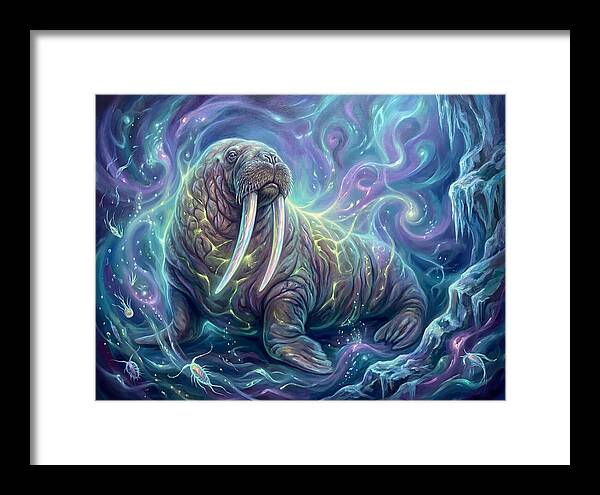 Walrus In Cosmic Waters