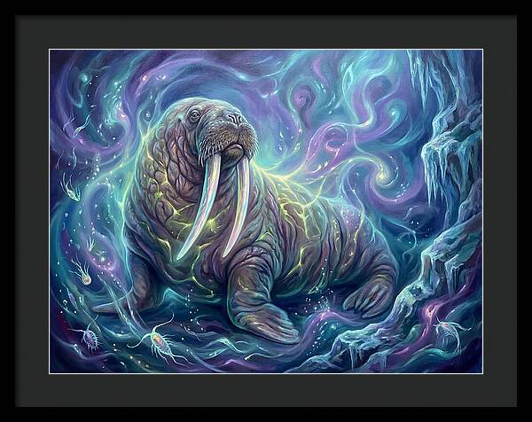 Walrus In Cosmic Waters