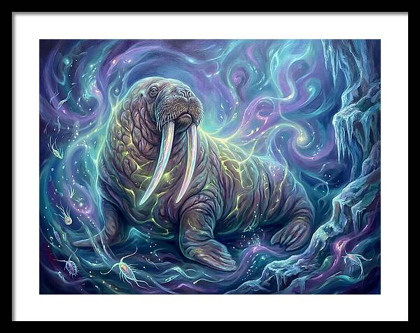 Walrus In Cosmic Waters