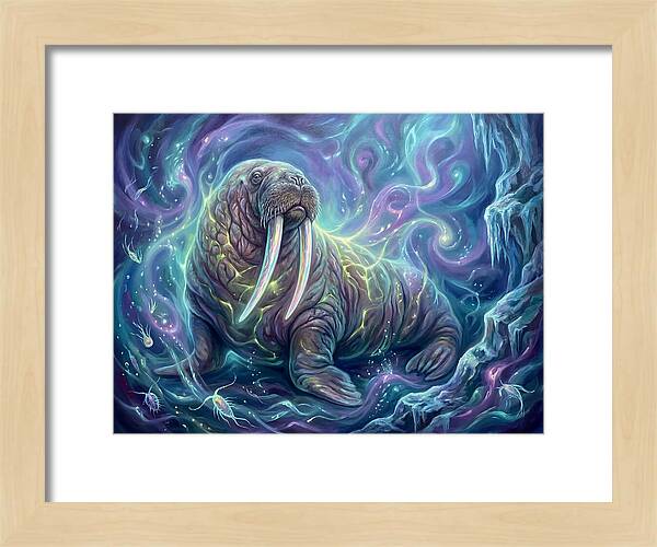 Walrus In Cosmic Waters
